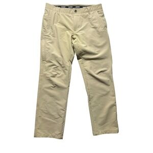 Hi-Tec Pants Men's Size 34 X 30 Tan Cross‎ Functional Hiking Cargo Slacks Golf